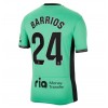 Atletico Madrid Pablo Barrios #24 3rd Trikot 2023-24 Kurzarm